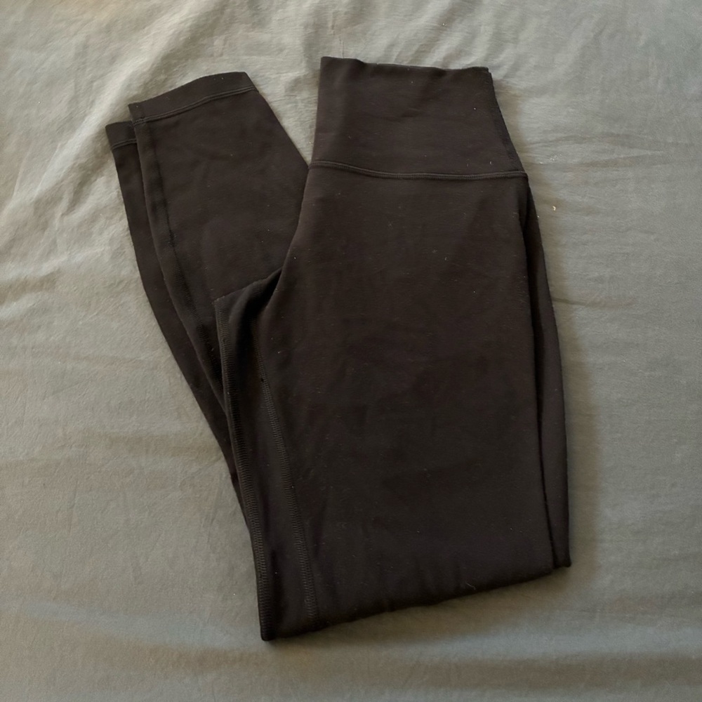 Lululemon Align Leggings Black 25” Size 6 - Picture 2 of 4